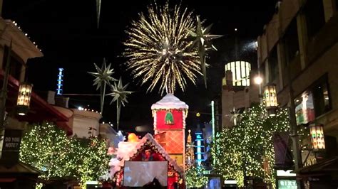 Christmas Tree Lighting at The Grove 2014 - YouTube