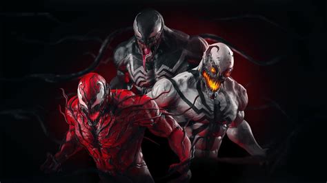 Venom Carnage Anti Venom Live Wallpaper - MoeWalls