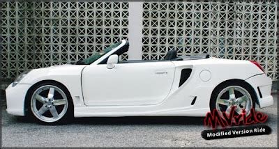 MVRides - Modified Version Rides - Modified Cars: Toyota MR-S Modified – 1ZZ-FED 1.8 litre VVT-i