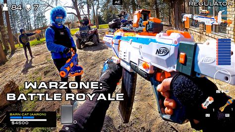 NERF meets Call of Duty | Warzone: Battle Royale (First Person Shooter!) - YouTube