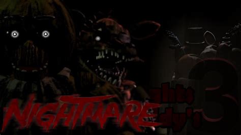 Five Nights at Freddy's 3 #5: NIGHTMARE MODE! - YouTube