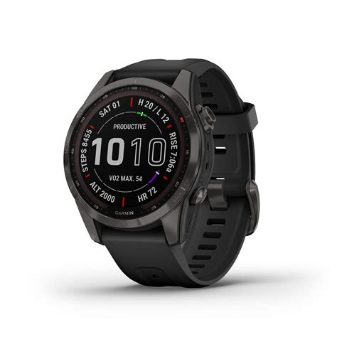 Buy Garmin fenix 7S Sapphire Solar, Smaller adventure smartwatch, with ...