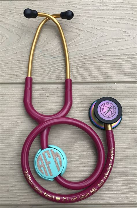 Personalized stethoscope Med School Study, Nursing Goals, Personalized Stethoscope, Career ...