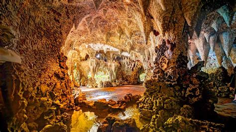 The crystal grotto of Painshill, a park in Cobham, England | Peapix