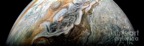 Storms On Jupiter Photograph by Nasa/jpl-caltech/swri/junocam/science Photo Library