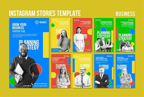 Premium PSD | Business instagram stories