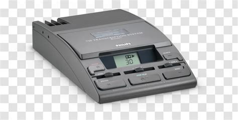 Dictation Machine Transcription Compact Cassette Philips - Corded Phone - PHILIPS Transparent PNG