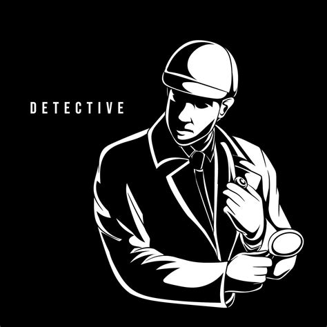 Detective vector illustration 13593263 Vector Art at Vecteezy