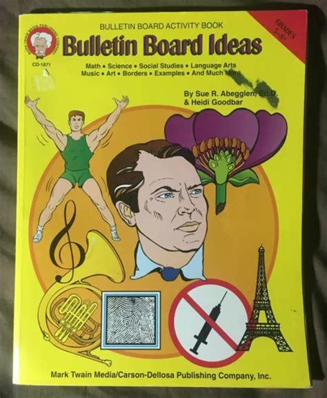 BULLETIN BOARD IDEAS Activity Book Grades 5-8+ $8.00 - PicClick