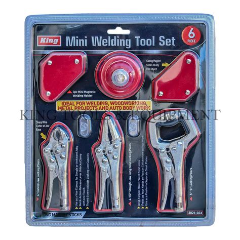 6-pc Assorted Mini WELDING TOOL KIT - 3021-0 – King Tools & Equipment