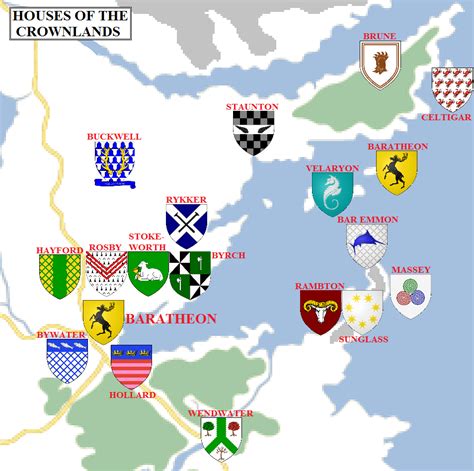 Crown Lands Asoiaf Map