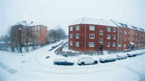 Snow in Copenhagen (Timelapse) - YouTube