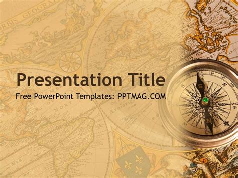 Free History PowerPoint Template - PPTMAG