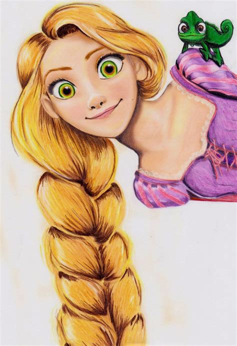 Rapunzel | Arte da disney, Enrolados da disney, Rapunzel desenho