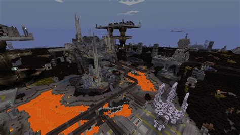 Sullust, age Civil War (Star Wars planet) Minecraft Map