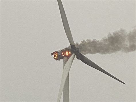 Lightning strike likely caused wind turbine fire: company | The Sarnia Observer