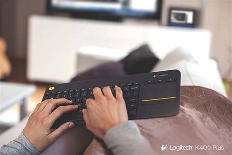 Logitech Wireless Touch Keyboard K400 Plus Announced | Gadgetsin
