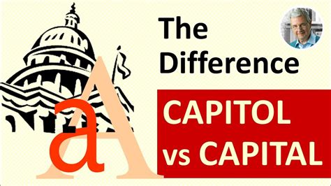 CAPITOL vs CAPITAL - The Difference (7 Illustrated Examples) - YouTube