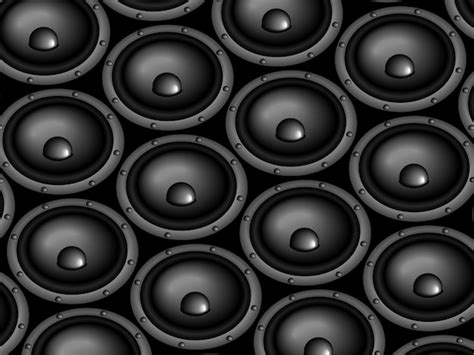 Free Vector | Speakers pattern design