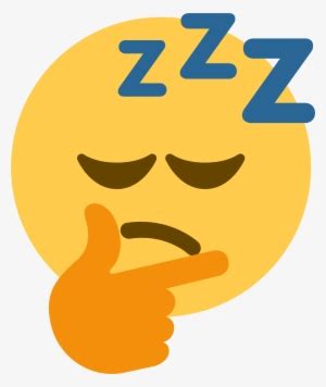 Sleep Sleepy Tired Zzz Emoji Emoticon Face Expression - Zzz Emoji - Free Transparent PNG ...