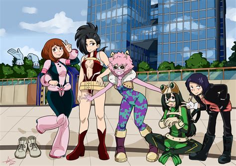 My Hero Academia Girls by SmilesUpsideDown on DeviantArt