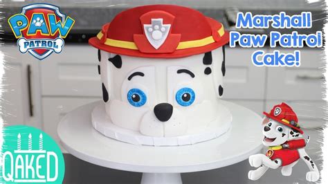 How to make a MARSHALL from PAW PATROL CAKE! - YouTube