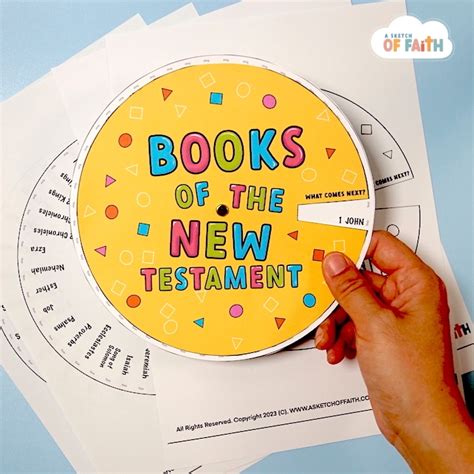 Books of the Bible Craft – Easy Bible Crafts for kids