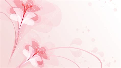 Pink Abstract Geometric Flowers Nature Flower White Abstract Powerpoint Background For Free ...