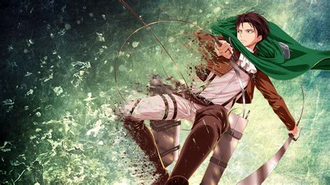 Attack On Titan Levi Anime Wallpapers - Wallpaper Cave