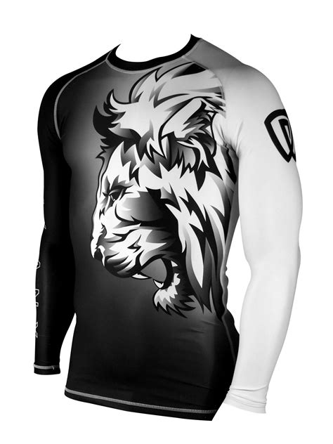 Lionheart Ranked Rash Guard | White Belt | Sport shirt design, Sports shirts, Sports tshirt designs