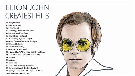 Elton John Greatest Hits 🌺 Best songs of Elton John full album ...