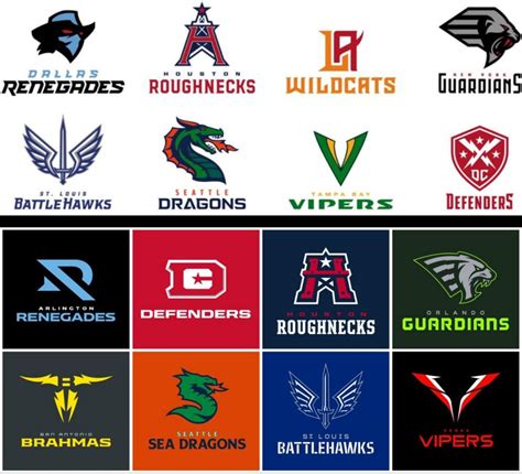 XFL Releases Team Names and Logos For 2023 Season : r/xfl