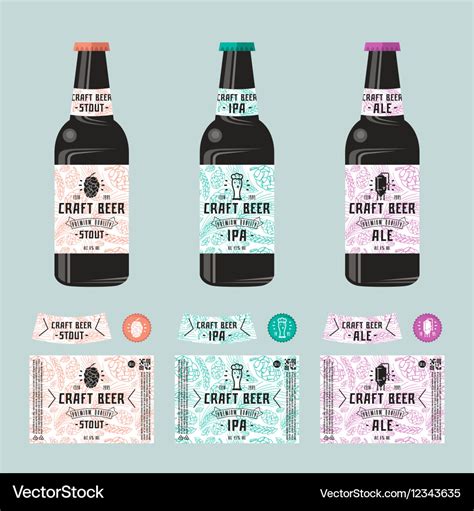 32 Beer Bottle Label Templates - Label Design Ideas 2020