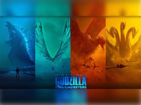 The Monsters in "Godzilla: King of the Monsters"