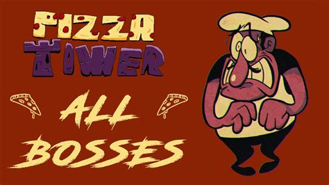 Pizza Tower: All Bosses & Ending (No Commentary) - YouTube