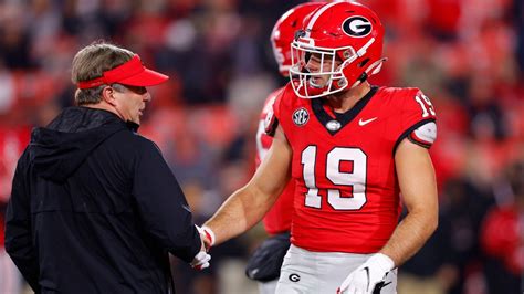 Georgia Tight End Brock Bowers Makes Stunning Comeback After Ankle ...