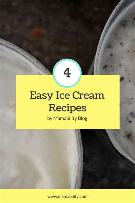 4 Easy Ice Cream Recipes – Happy National Ice Cream Month! And a Bonus ...