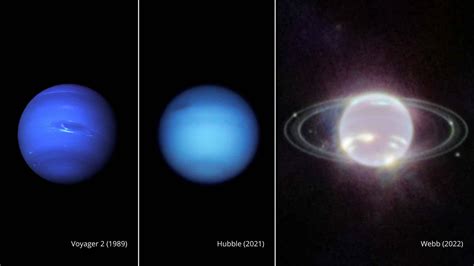 Neptune and rings shine in photos from new space telescope | Courthouse ...