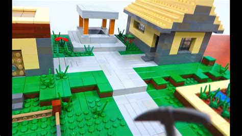 LEGO Minecraft Village - YouTube