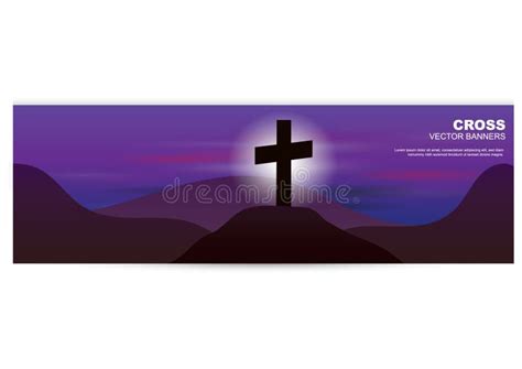 Holy Cross Banner. Vector Illustration Decorative Background Design ...