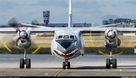 UR-CSK - Eleron Antonov An-26 (all models) at Warsaw - Frederic Chopin | Photo ID 1302722 ...