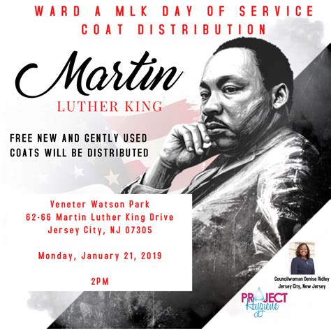 Ward A MLK Day of Service Coat Distribution - Jersey City Cultural Affairs