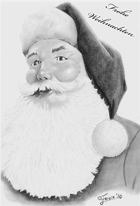 Santa Claus Pencil Drawing by AniraFarinA on DeviantArt