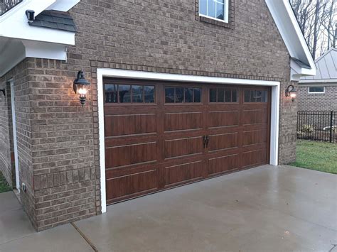 Clopay Walnut Garage Doors - Faux Wood Garage Doors