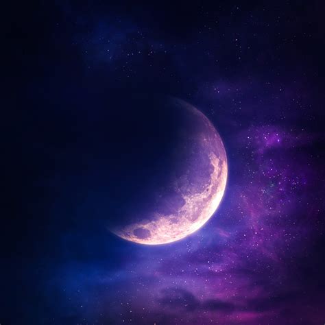 Details more than 64 high resolution purple moon wallpaper best - in ...