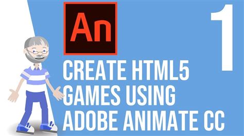 Create HTML5 Games with Adobe Animate CC - Video 1 - YouTube