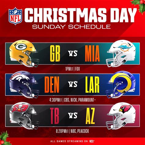 Nfl Christmas Games 2024 Live - Ebba Neille