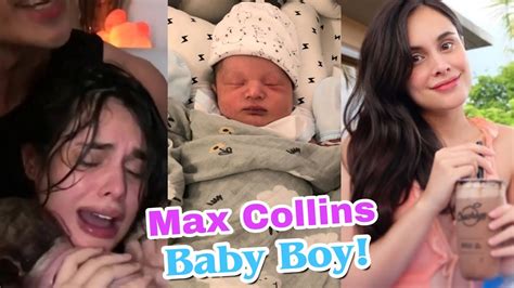 MAX COLLINS gives birth, It's a BOY! - YouTube