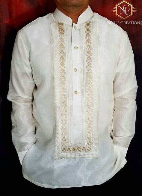 BARONG TAGALOG Filipino National Costume FILIPINIANA Formal | ubicaciondepersonas.cdmx.gob.mx