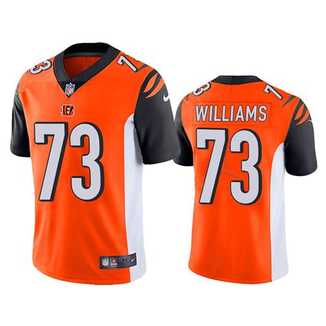 Youth Cincinnati Bengals #73 Jonah Williams Orange Color Rush Limited ...